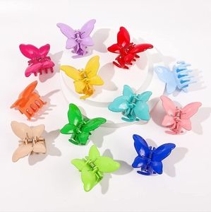 Butterfly Claw Hair Clips 12 Pack